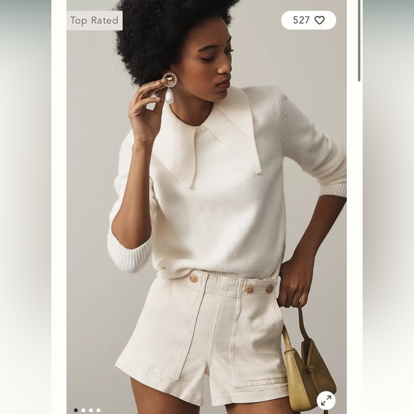 Anthropologie Pants - NWT Anthropologie high-rise utility shorts🛍️ great seller 💕
